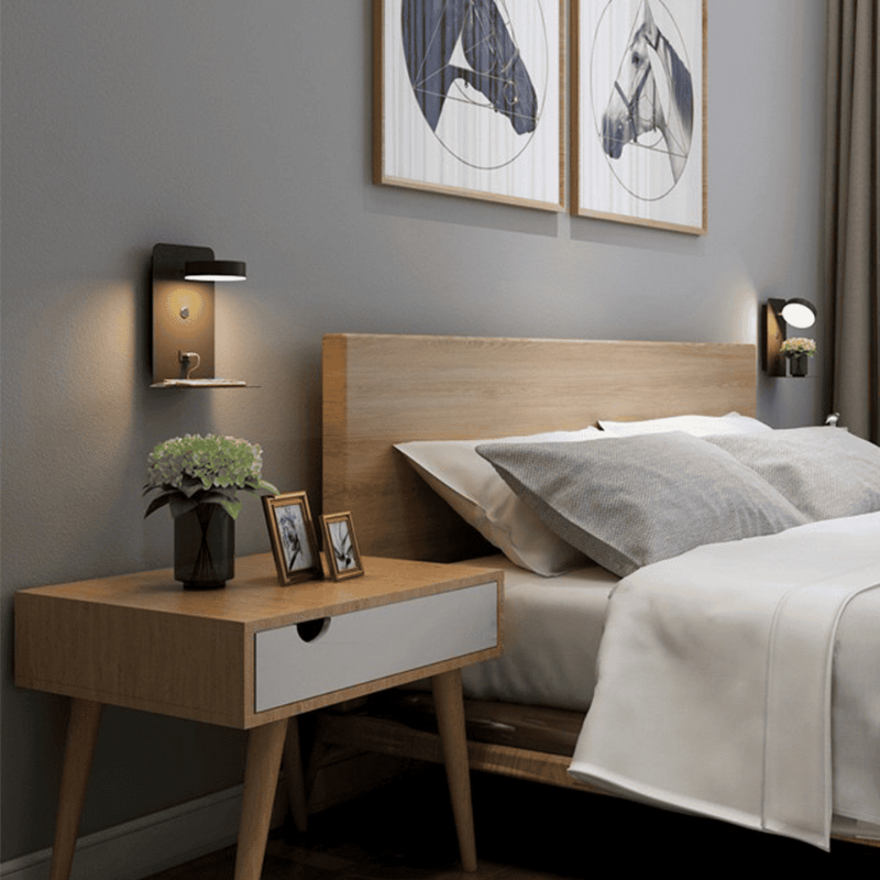 Compact LED Night Light with Warm Ambient Glow