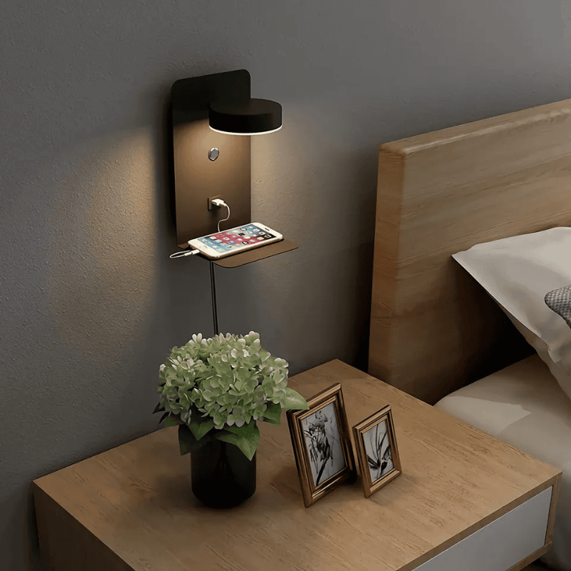 Compact LED Night Light with Warm Ambient Glow