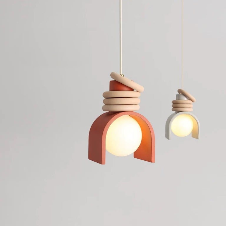 Aurora Vanilla Pendant – Minimalist Soft Glow Lighting