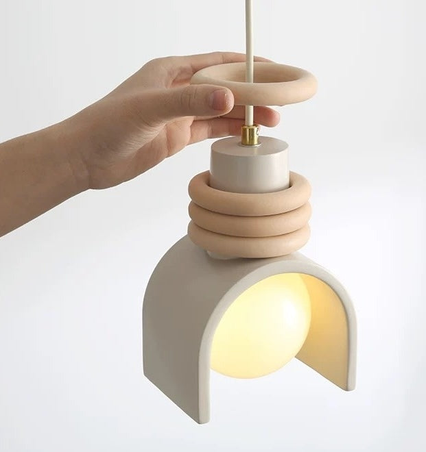 Aurora Vanilla Pendant – Minimalist Soft Glow Lighting
